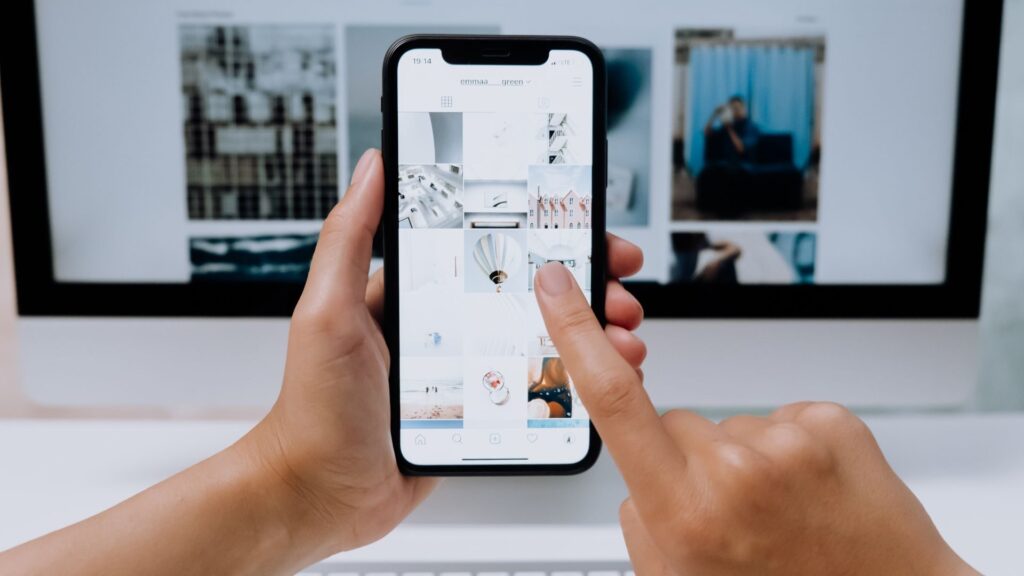 投稿の中でハッシュタグ選定