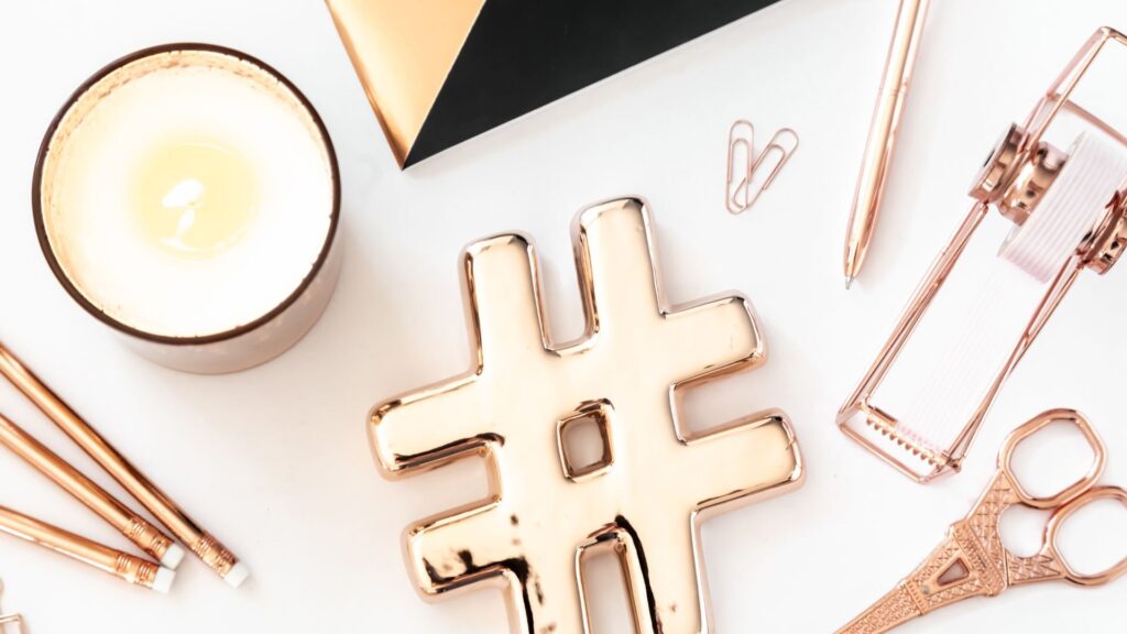 キラキラなハッシュタグ