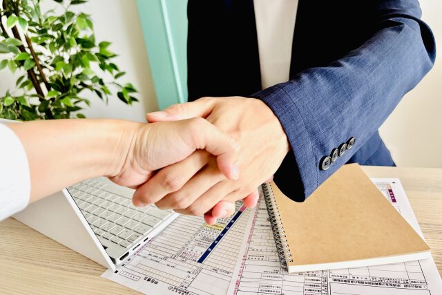 取引成立のイメージ