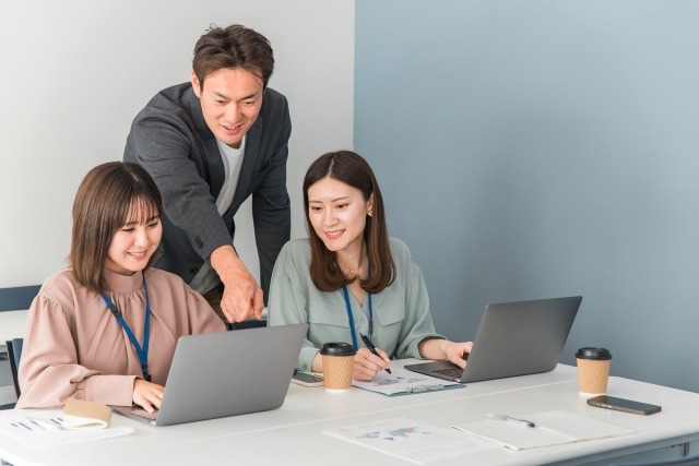 チームでの仕事イメージ