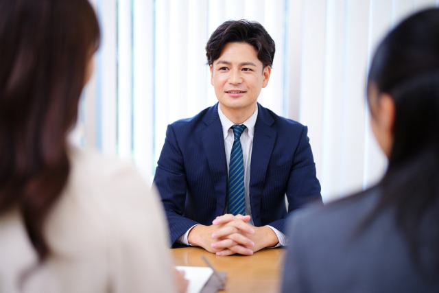 塾の三者面談のイメージ